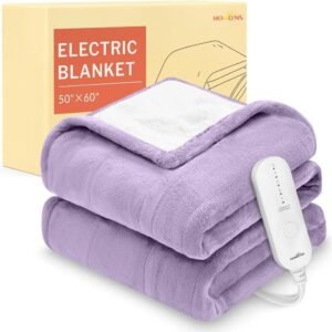20198-9199f7.jpeg Electric Heating Blanket – Soft Flannel Wool Blanket with 5 Heat Settings
