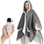 Wearable Heated Blanket Shawl – Electric Hoodies & Sherpa Heating Blankets