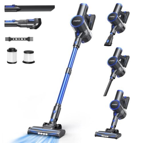 6-in-1 Cordless Stick Vacuum Cleaner, Lightweight & Powerful for Home Cleaning