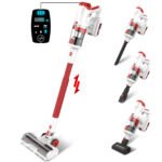 300W Cordless Stick Vacuum Cleaner with LED Display