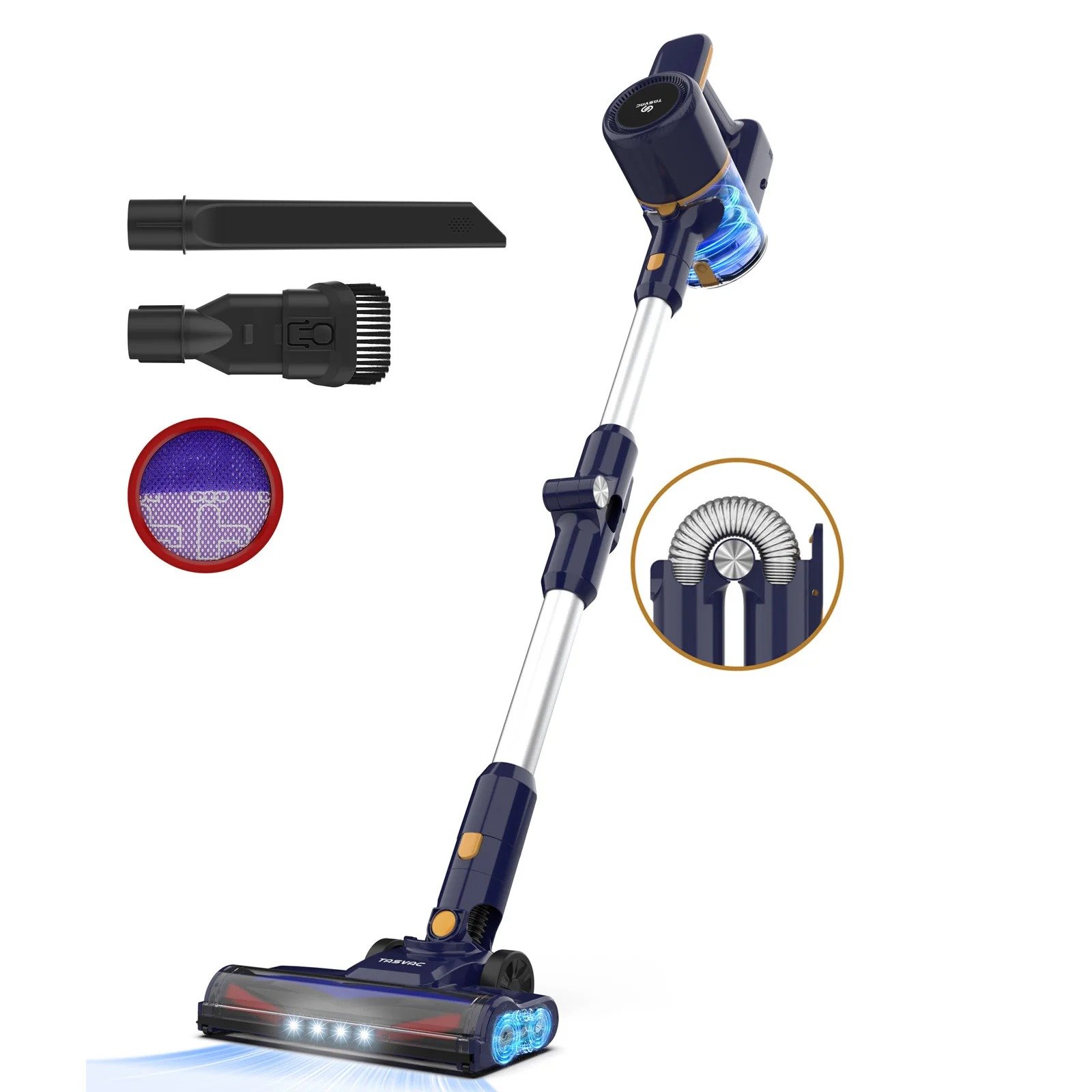 Powerful Cordless Vacuum Cleaner 6-in-1