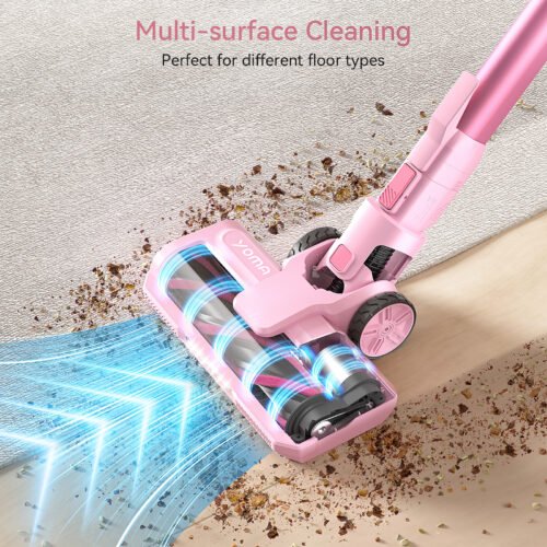S11 Pro Cordless Stick Vacuum Cleaner – 350W 30KPA for Pet Hair and Hard Floors