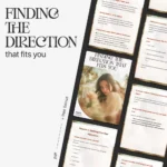 Finding the Direction That Fits You | Digital Self-Discovery Guide, Career Clarity eBook & Personal Growth Workbook for Overthinkers and Multi-Passionate Souls