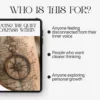 Tracing the Quiet Compass Within – Self-Discovery Beliefs Guide, Journaling & Mindset eBook, Personal Growth Digital Download