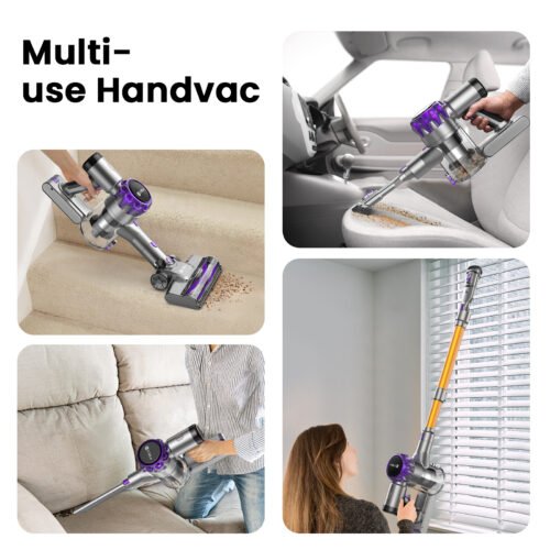 30KPa Cordless Vacuum Cleaner with Touchscreen