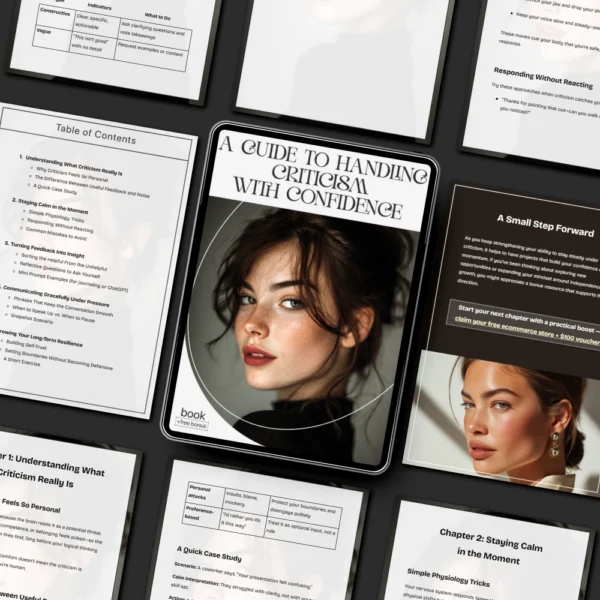 Buy A Guide to Handling Criticism with Confidence Online | Jogoka