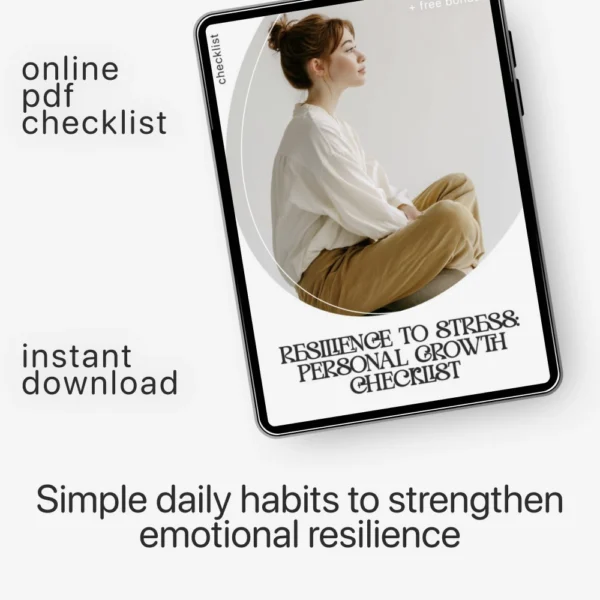 Buy Resilience to Stress: Personal Growth Online | Jogoka