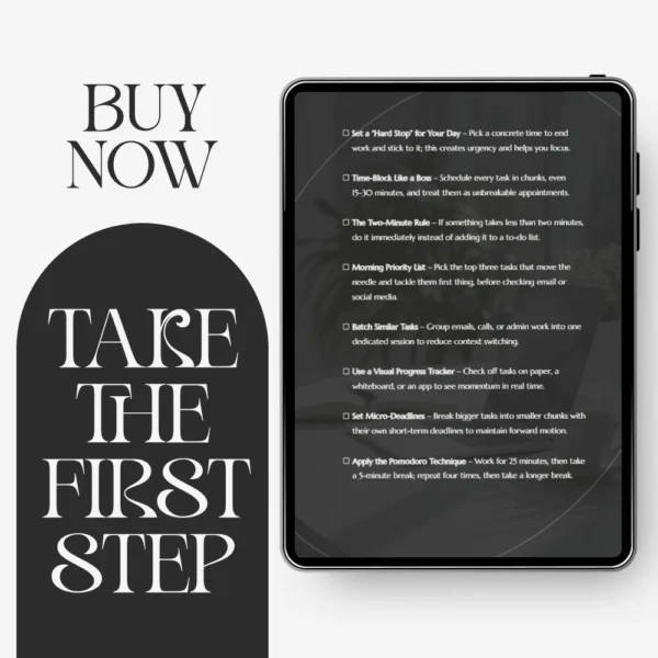 Buy Actionable Techniques to Get Stuff Done Online | Jogoka