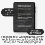 Buy Actionable Techniques to Get Stuff Done Online | Jogoka