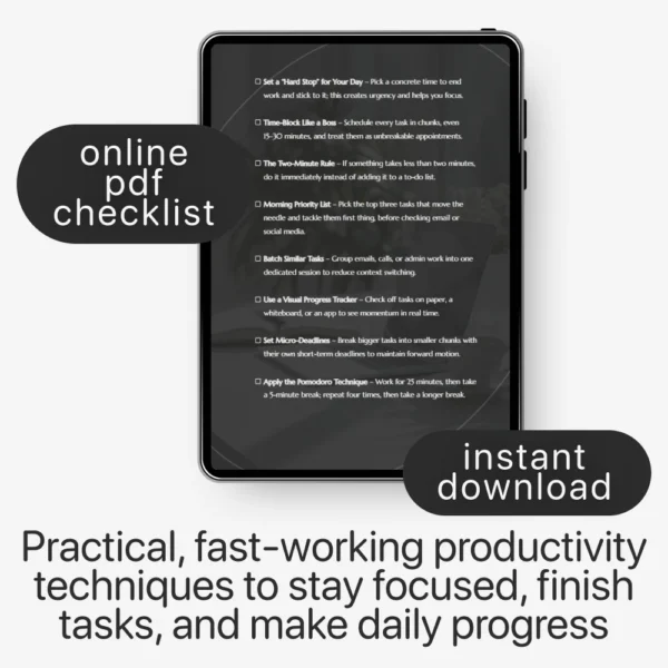Buy Actionable Techniques to Get Stuff Done Online | Jogoka
