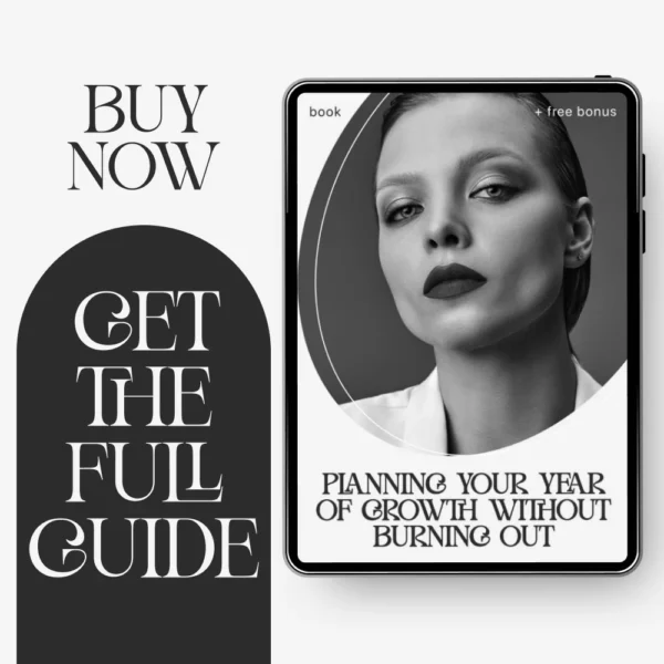 Buy Planning Your Year of Growth Without Burning Out Online | Jogoka
