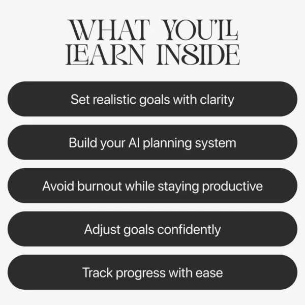 Buy Planning Your Year of Growth Without Burning Out Online | Jogoka