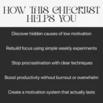 Buy Your Checklist to Understand Why You Lose Drive Online | Jogoka