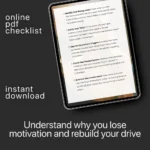 Buy Your Checklist to Understand Why You Lose Drive Online | Jogoka