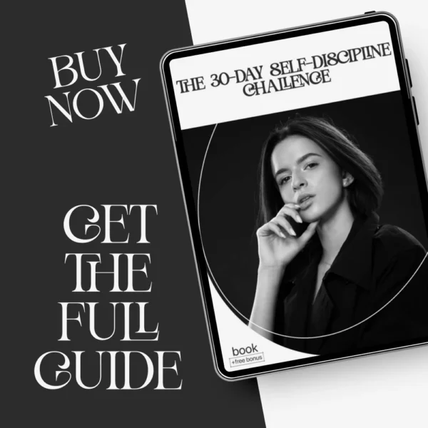 Buy The 30-Day Self-Discipline Challenge Online | Jogoka