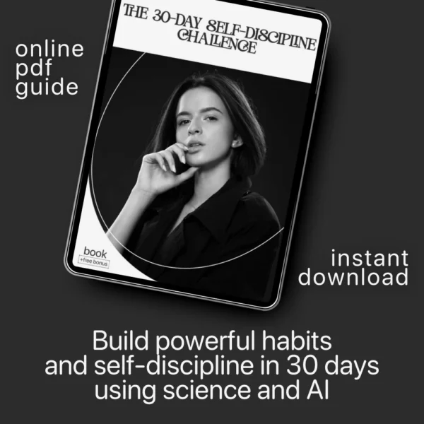 Buy The 30-Day Self-Discipline Challenge Online | Jogoka
