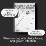 Buy The Daily Growth Planning System Online | Jogoka