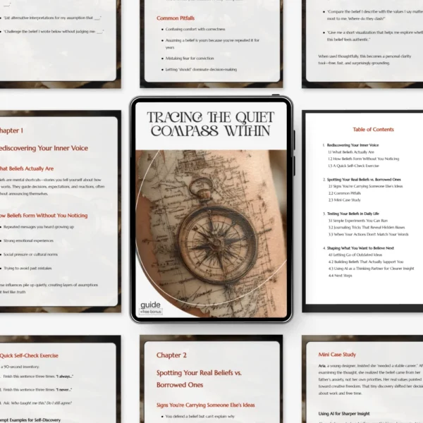 Buy Tracing the Quiet Compass Within Online | Jogoka