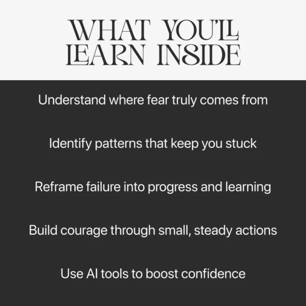 Buy Overcoming the Fear of Failure Online | Jogoka