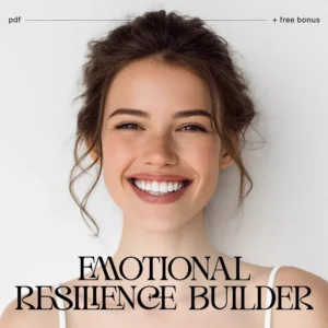 The Step-by-Step Emotional Resilience Builder | Printable Self-Growth Checklist | Digital Download on How to Build Emotional Resilience Step by Step