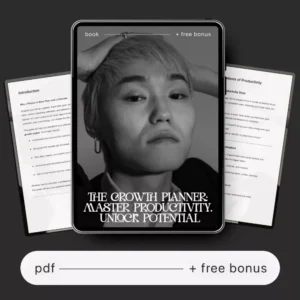 The Growth Planner: Master Productivity, Unlock Potential – Digital eBook | Planner for Productivity and Growth | Goal Setting, Time Management & AI Productivity Guide