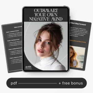Outsmart Your Own Negative Mind | Self-Help eBook for Reframing Negative Thoughts, Overcoming Self-Doubt, Mindset Reset Guide, AI Mental Wellness Prompts | Digital Download