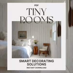 Smart Decorating Solutions for Tiny Rooms | How to Decorate Small Spaces Effectively | Space-Saving eBook for Apartment & Studio Styling