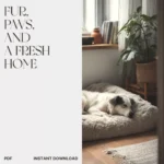Fur, Paws, and a Fresh Home – How to Clean with Pets in the House | Digital Cleaning Guide for Pet Owners, eBook for Pet-Friendly Homes, Step-by-Step Pet Cleaning Routine