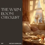 The Warm Room Checklist | Cozy Home Decor Guide | Digital Download for How to Make a Room Feel Warmer Instantly