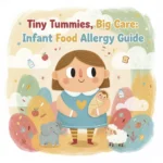 Tiny Tummies, Big Care: A Parent’s Guide to Navigating Infant Food Allergies | Digital Download eBook, Parenting Resource, Allergy Guide