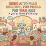 Using AI to Plan Healthy, Fun Meals for Your Kids | eBook Guide for Busy Parents | How Parents Can Use AI to Plan Kids’ Meals | Digital Download for Smart Family Nutrition
