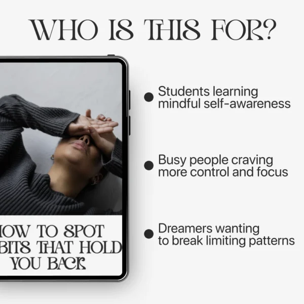 Buy How to Spot Habits That Hold You Back Online | Jogoka