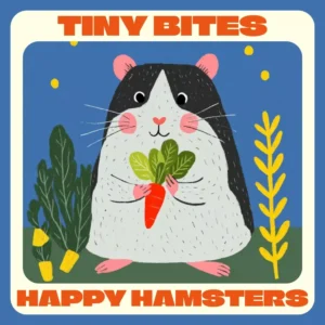 Tiny Bites, Happy Hamsters | Printable Checklist for the Best Food for Hamsters | Balanced Diet, Healthy Treats & Feeding Routine Guide
