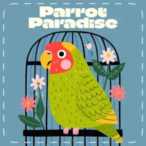Parrot Paradise | Ultimate Parrot Care Guide, Digital eBook for Cage Setup, Parrot Behavior, and Enrichment – Printable PDF for Bird Lovers, Parrot Owners & Pet Care Enthusiasts