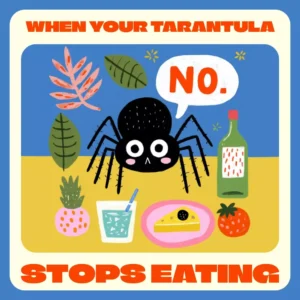 When Your Tarantula Stops Eating | Digital Guide for Tarantula Keepers | Understand Why Is My Tarantula Not Eating + Expert Tips & AI Care Tools