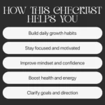 Buy Self-Improvement Checklist: Your Path to Personal… Online | Jogoka