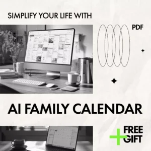 Simplify Your Life with AI Family Calendar – Practical eBook Guide on how to manage family calendar with ai for Busy Families