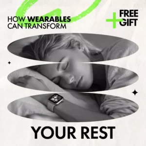 How Wearables Can Transform Your Rest – Practical eBook Guide on how to improve sleep using wearables, Sleep Tracking Insights, Data-Driven Night Routine, Digital Download