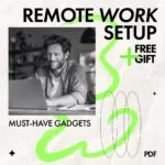 Must-Have Gadgets to Work From Home Checklist | Ultimate Digital Download for Remote Work Setup | what gadgets do i need to work from home