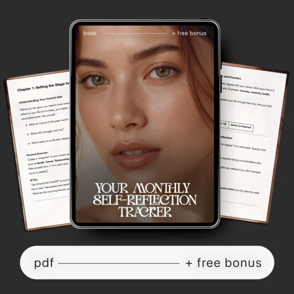 Buy Your Monthly Self-Reflection Tracker Online | Jogoka