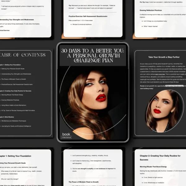 Buy 30 Days to a Better You: A Personal Growth… Online | Jogoka