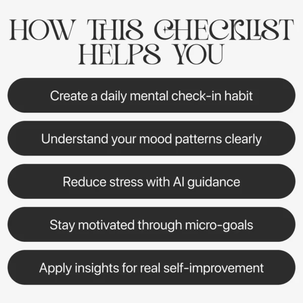 Buy AI Mental Health Check-Ins: The Online | Jogoka