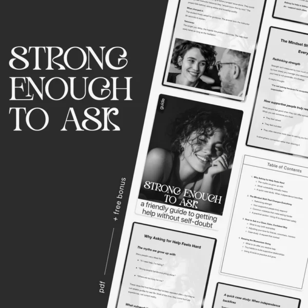 Buy Strong Enough to Ask Online | Jogoka