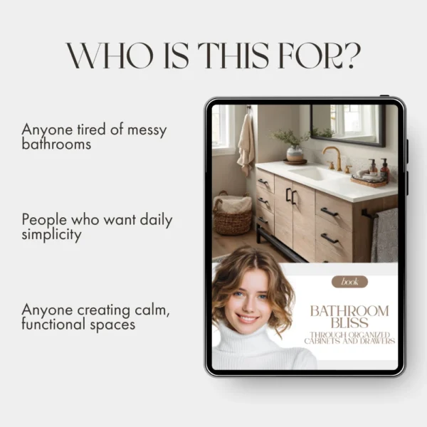 Buy Bathroom Bliss Through Organized Cabinets and… Online | Jogoka