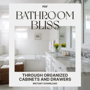 Bathroom Bliss Through Organized Cabinets and…