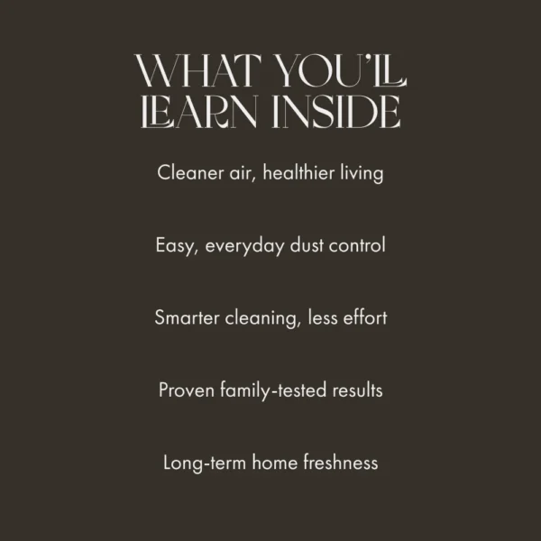 Buy Breathe Easier with Less Dust Online | Jogoka