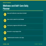 Wellness and Self-Care Daily Planner – What's Inside | Jogoka