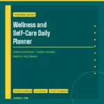 Wellness and Self-Care Daily Planner – Digital Download | Jogoka