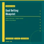 Goal Setting Blueprint – Digital Download | Jogoka