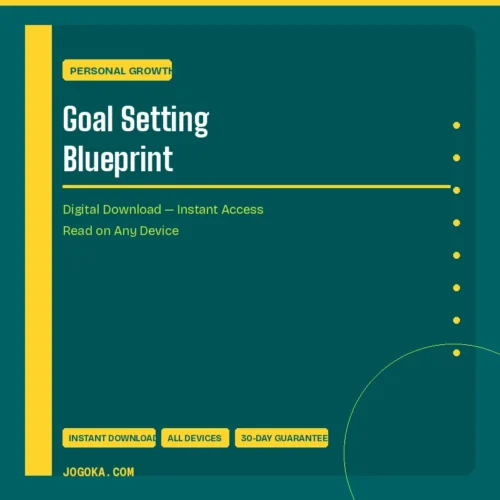 Goal Setting Blueprint – Digital Download | Jogoka